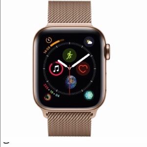 Apple Watch series 4 Gold Stainless Steel LIKE NEW